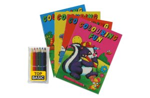 Kleurboek set A6