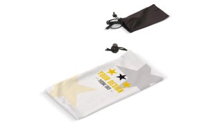 Microvezel opbergpouch antibacterieel 9 x 18 cm