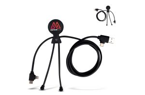 2089 | Xoopar Mr. Bio Long Power Delivery Cable with data transfer