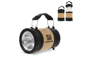 ABS & Bamboe Lamp & Zaklamp
