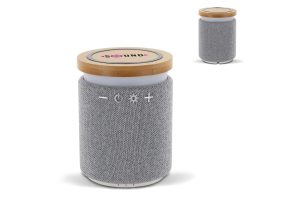 Bamboe 3W Speaker & 5W Draadloze Oplader