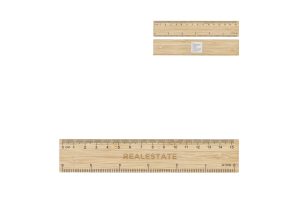 Bamboe liniaal 15cm