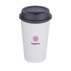 Circular&Co Recycled Now Cup Black Lid 340 ml koffiebeker