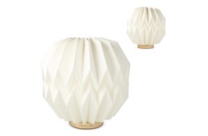 Coollux opvouwbare Origami-geïnspireerde papieren LED-lamp Luna 25cm