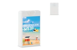 Creditcard Zonnebrandspray SPF30 Gerecycled Materiaal