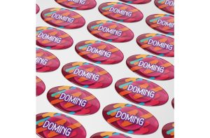 Doming Ovaal 20x10 mm