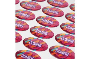 Doming Ovaal 40x20 mm