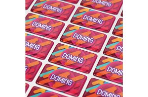 Doming Rechthoek 60x25 mm