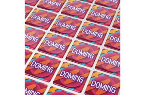 Doming Vierkant 10x10 mm