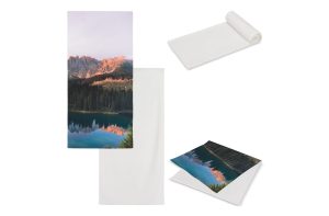 Dubbelzijdige handdoek sublimatie 50 x 100 cm 400 g/m²
