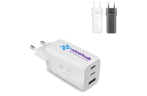 Fresh 'n Rebel 67W Laptop Snellader GaN USB-C & USB-A