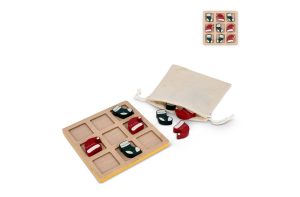 InSideOut Houten Kerstmis tic-tac-toe