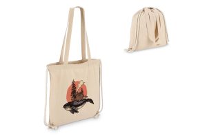 Katoen Rugzak tote OEKO-TEX® 38 x 42cm 140g/m²