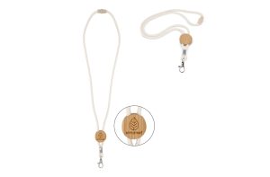 Katoenen lanyard