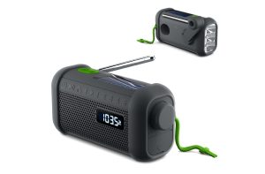 MH-08 | Muse Noodradio Bluetooth speaker met solar en opwindmechanisme