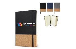 Notitieboek R-PET & kurk A5
