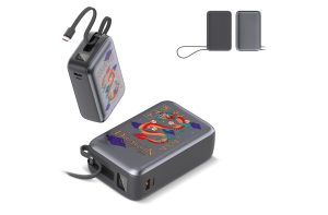 Nova Laptop 65W Powerbank met ingebouwde USB-C kabel 30000 mAh