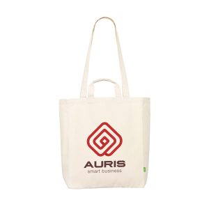Organic Cotton Canvas Tote Bag Natural (280 g/m²) tas