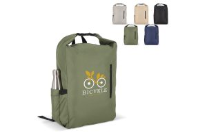 R-PET 600D Rolltop gesp rugzak 20L