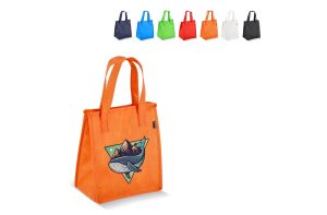 R-PET koeltas, non-woven, 23 x 15 x 27,5 cm, 75 g/m²