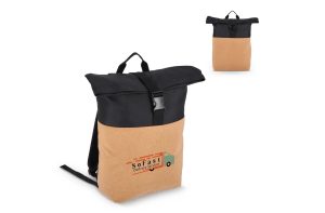 Rolltop rugzak kurk & R-PET 18L