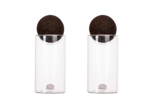 Sagaform Nature zout/peper potjes met kurkstoppers 2 st.