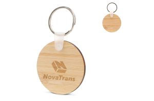 Sleutelhanger Bamboe rond