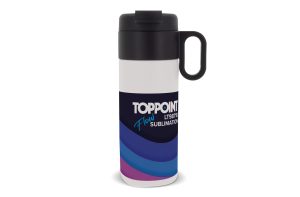 Thermofles Flow met handvat sublimatie 400ml