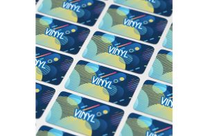 Vinyl Sticker Rechthoek 100x30mm