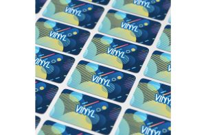 Vinyl Sticker Rechthoek 60x25mm