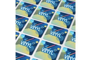 Vinyl Sticker Vierkant 20x20mm