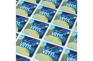 Vinyl Sticker Vierkant 25x25mm