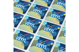 Vinyl Sticker Vierkant 30x30mm