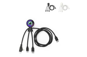 Xoopar Mr. Bio Long Multi Kabel USB-C 1 Meter