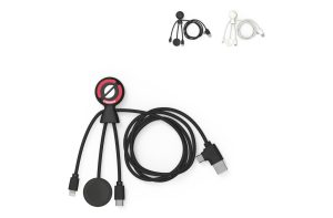 Xoopar Mr. Bio Long Multi Kabel voor Apple/Samsung Watch 1 Meter
