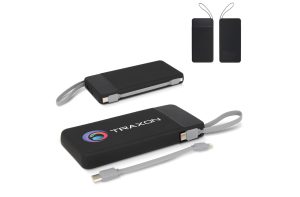 Ziara Powerbank met USB-C & Lightning Kabel 10000mAh