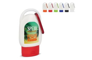 Zonnebrandlotion met Karabijnhaak SPF30 Gerecycled Materiaal